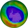 Antarctic Ozone 2003-09-27